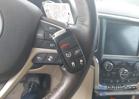 2014 Jeep Grand Cherokee Overland z USA, uszkodzony, nr VIN 1C4RJFCGXEC528487